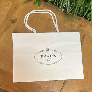 Prada Shopping Bag with Logo